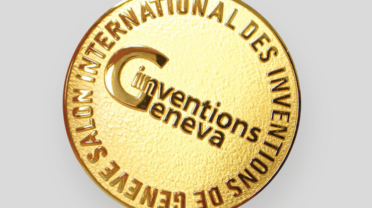 Gold Medal Research and Innovation Award Geneva Switzerland